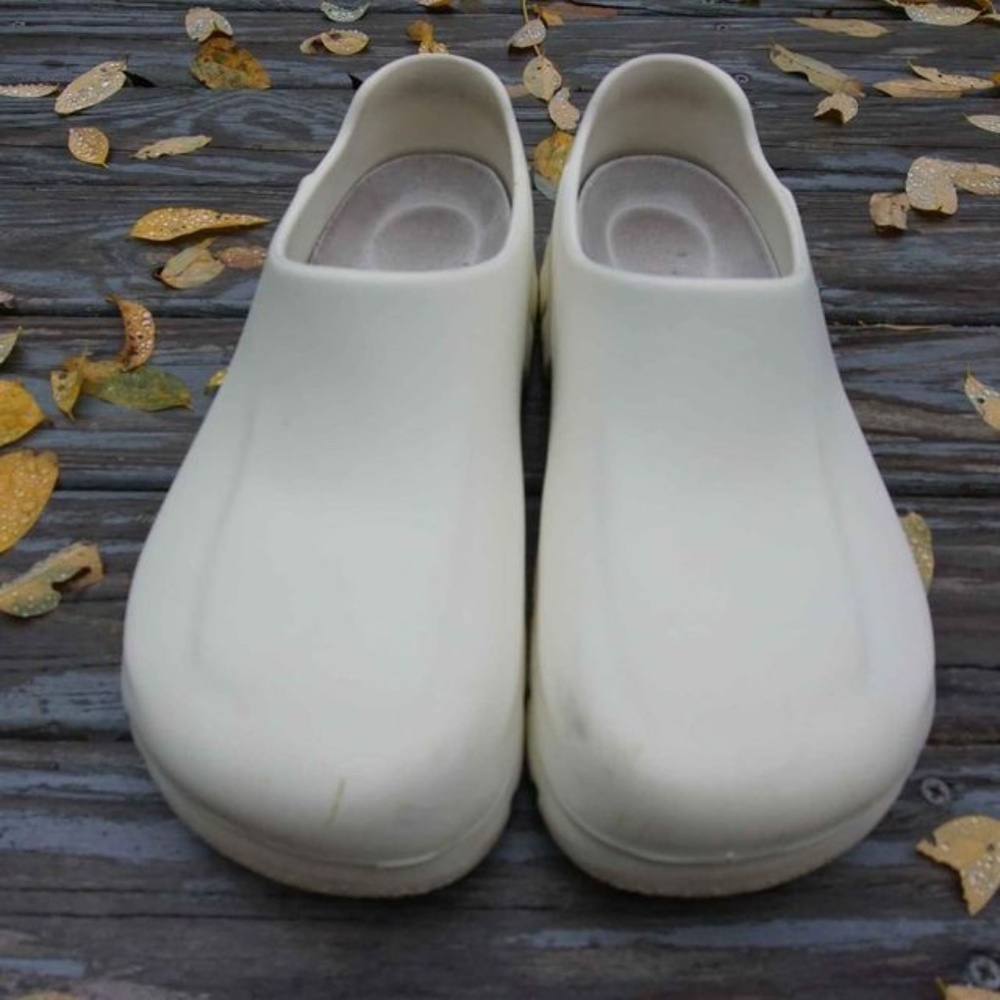 Professional Grade A640 Polyurethane Clog White Birkenstock